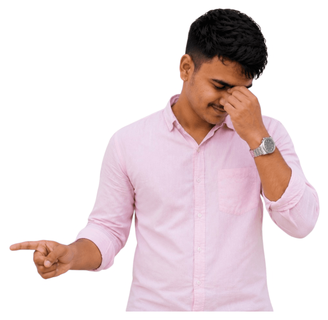 Person unimpressed by endless charts